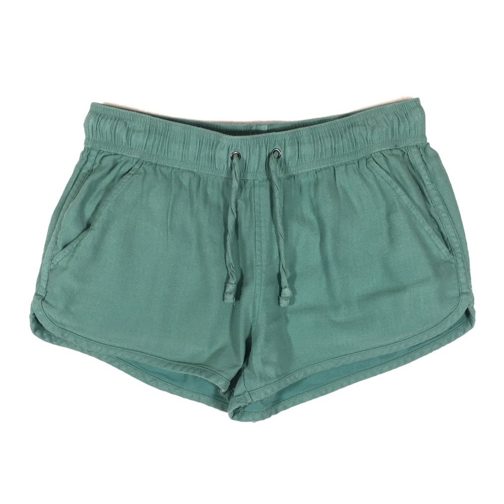 SO Teal Lightweight Drawsting Shorts, Juniors Medium, Gently Used